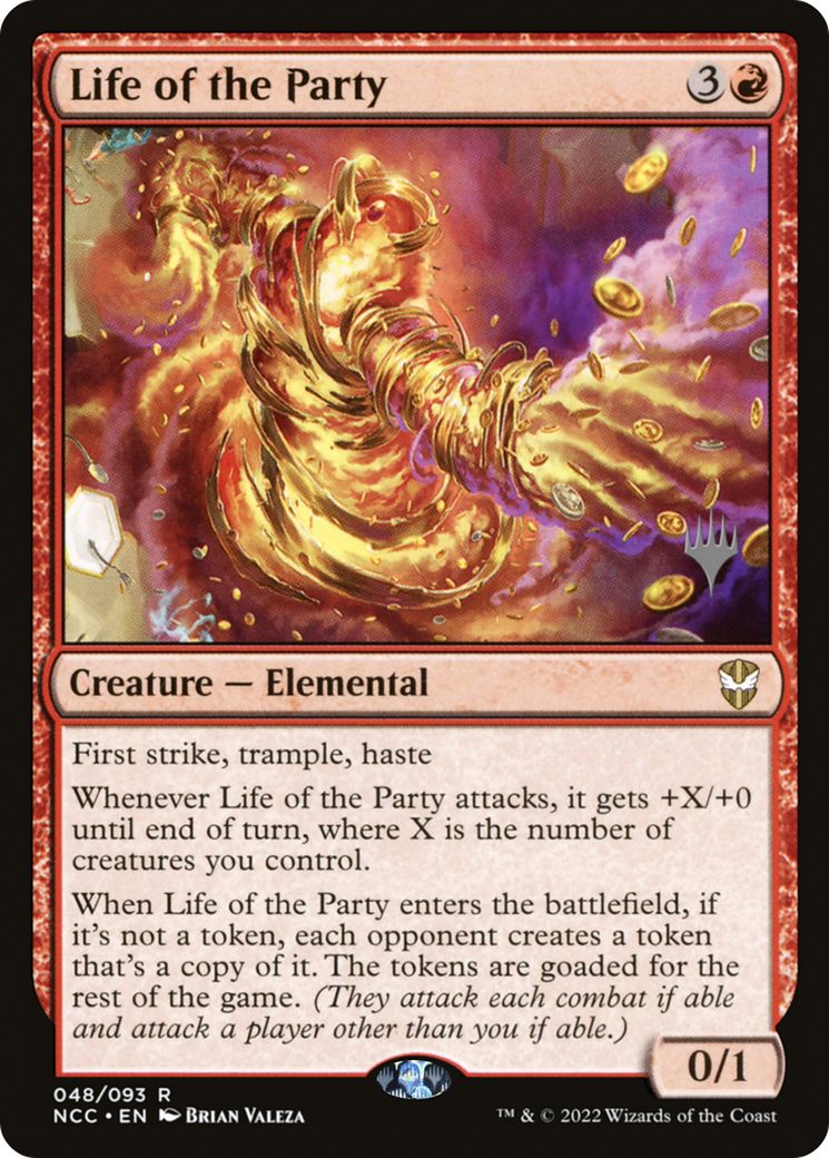 Life of the Party (48p) Foil - New Capenna Commander Promos