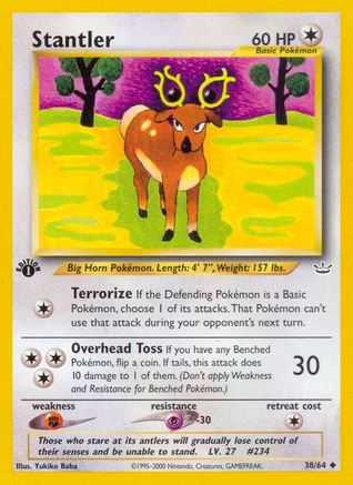 Stantler (38) 1st Edition - Neo Revelation