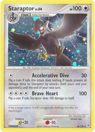 Staraptor (16) Reverse Holofoil - Diamond and Pearl