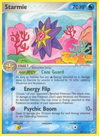 Starmie (48) Reverse Holofoil - Deoxys