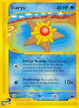 Staryu (103) (103) Reverse Holofoil - Skyridge