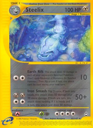 Steelix (35) Reverse Holofoil - Aquapolis