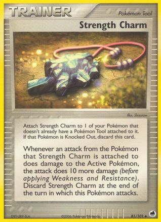 Strength Charm (81) Reverse Holofoil - Dragon Frontiers
