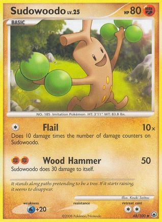 Sudowoodo (48) Reverse Holofoil - Majestic Dawn