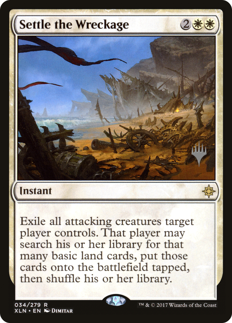 Settle the Wreckage (034) Foil - Ixalan Promos