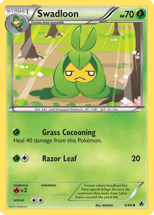 Swadloon (6) Reverse Holofoil - Emerging Powers
