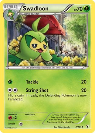 Swadloon (2) Reverse Holofoil - Noble Victories