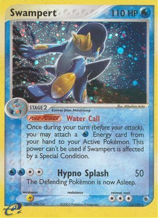 Swampert - 13/109 (13) Reverse Holofoil - Ruby and Sapphire