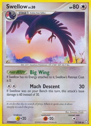 Swellow (73) - Legends Awakened