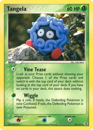 Tangela (30) Reverse Holofoil - FireRed & LeafGreen