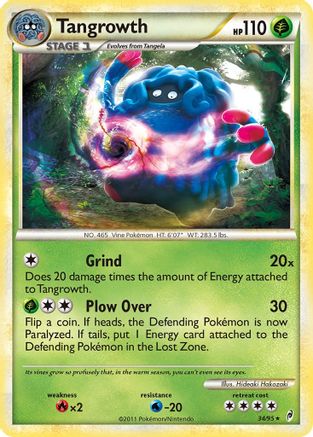 Tangrowth (34) Reverse Holofoil - Call of Legends