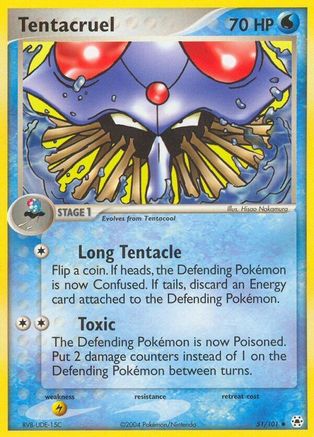 Tentacruel (51) Reverse Holofoil - Hidden Legends