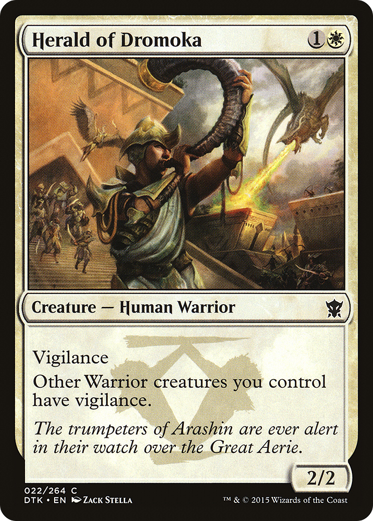 Herald of Dromoka (022) - Dragons of Tarkir