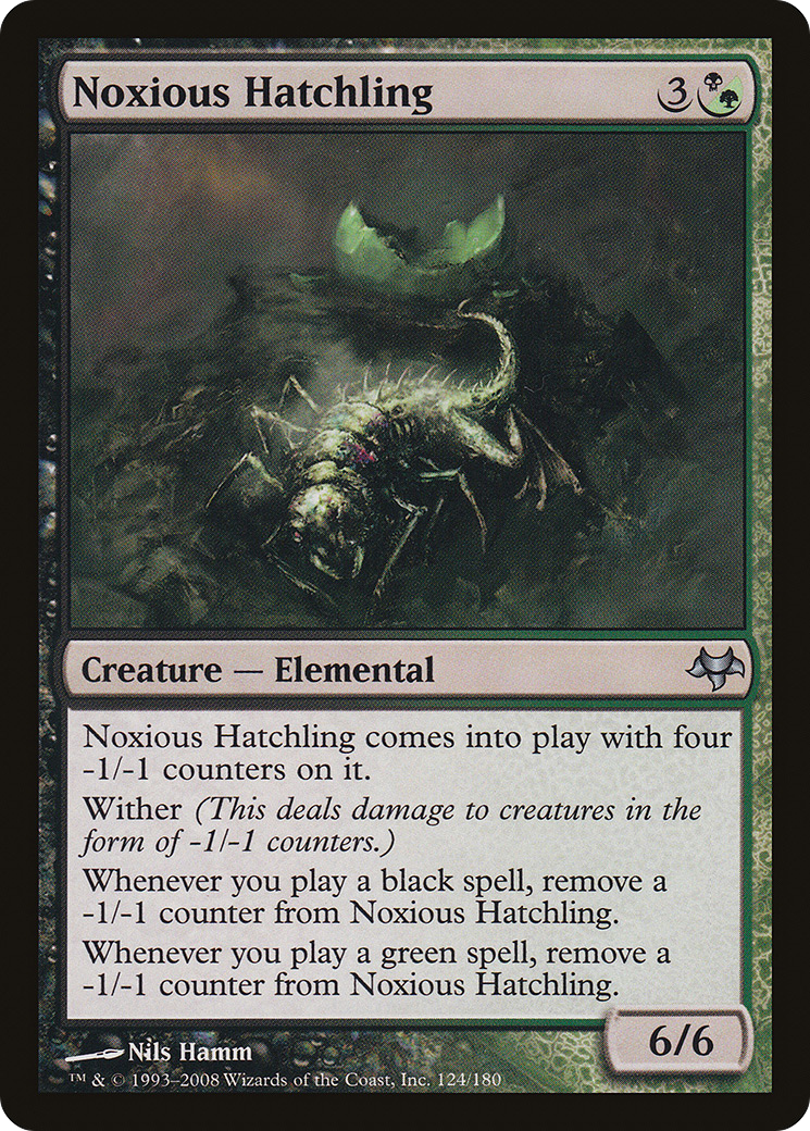 Noxious Hatchling (124) Foil - Eventide