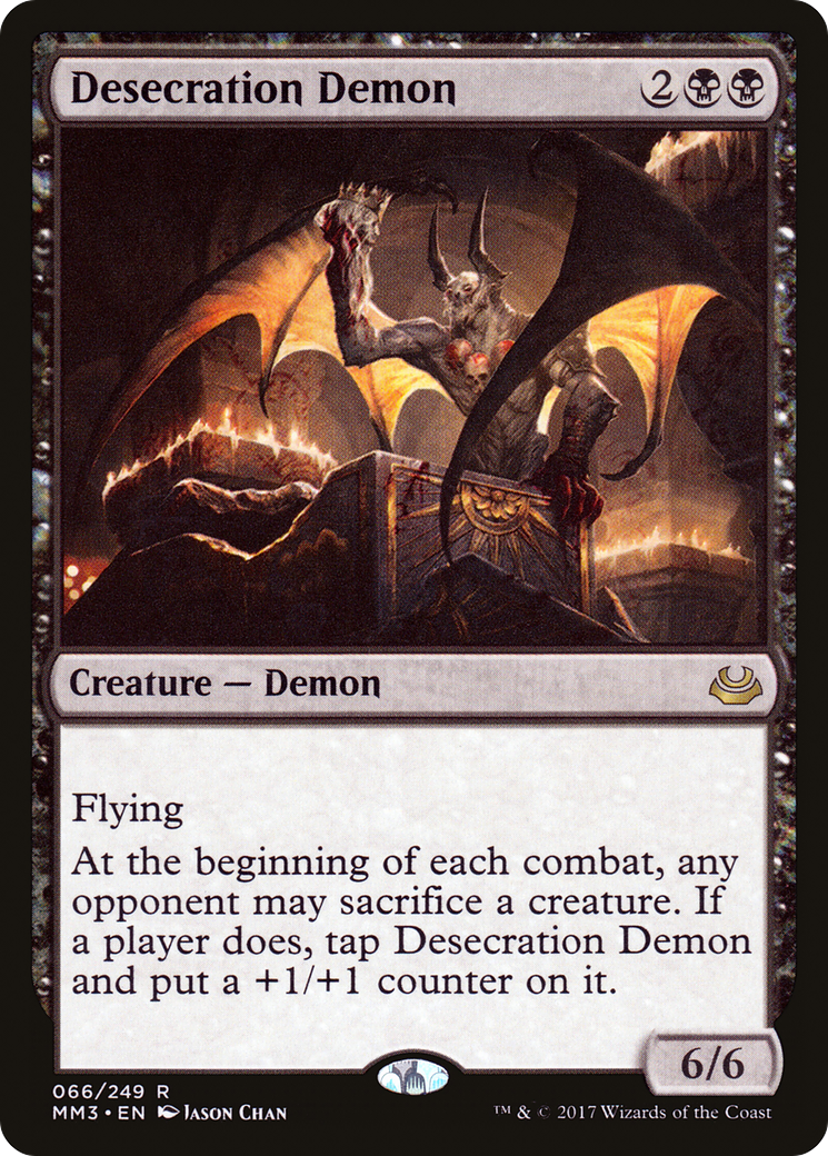 Desecration Demon (066) Foil - Modern Masters 2017