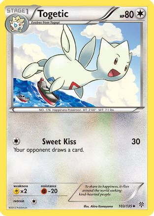 Togetic (103) Reverse Holofoil - Plasma Storm