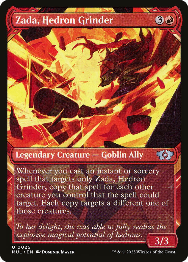 Zada, Hedron Grinder (Showcase) (025) - Multiverse Legends