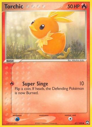 Torchic (67) Reverse Holofoil - Power Keepers