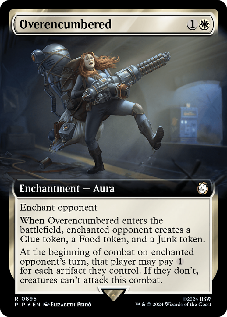 Overencumbered: (Extended Art) Foil (895)