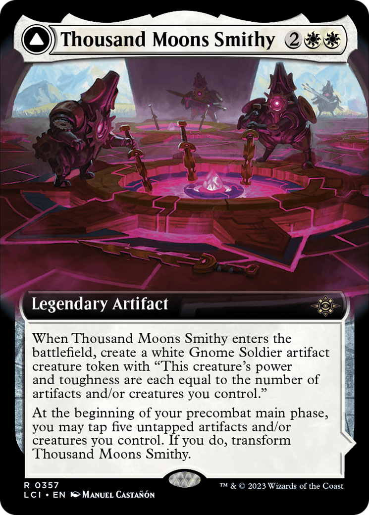 Thousand Moons Smithy (Extended Art) (357) - The Lost Caverns of Ixalan