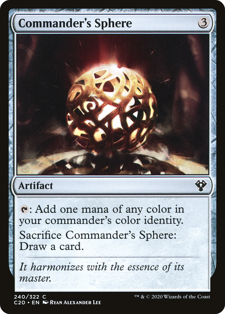 Commander's Sphere (240) - Commander 2020