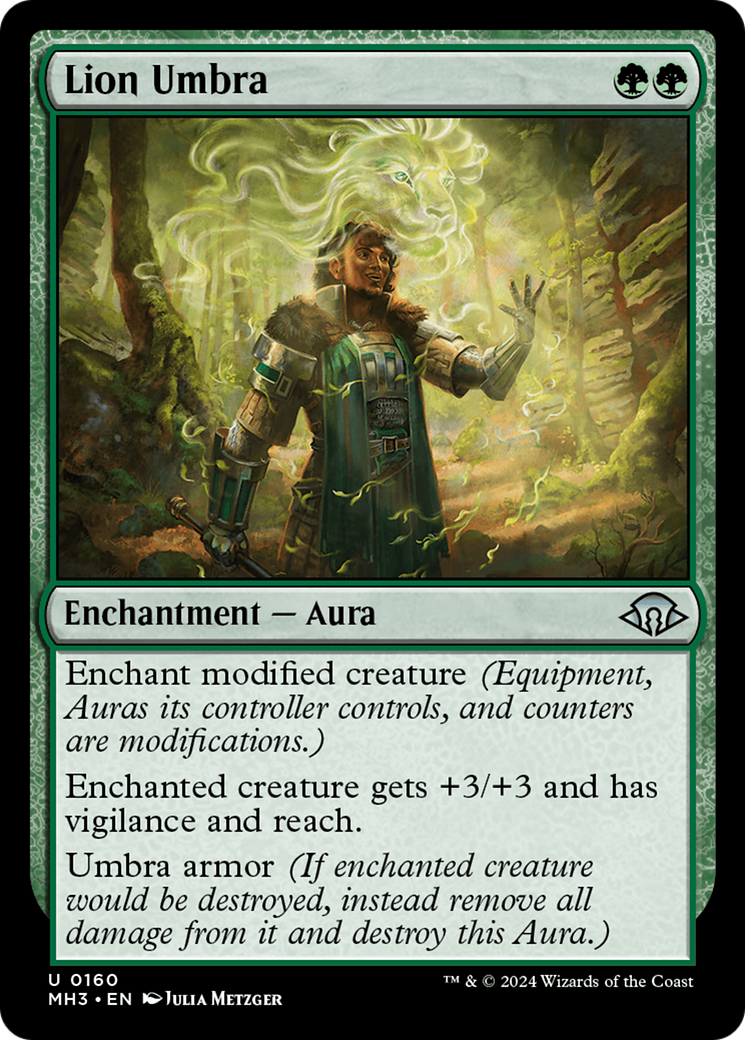 Lion Umbra (160) Foil - Modern Horizons 3
