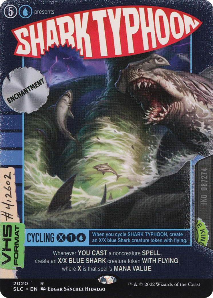 Shark Typhoon (2020) Foil - Secret Lair Countdown Kit