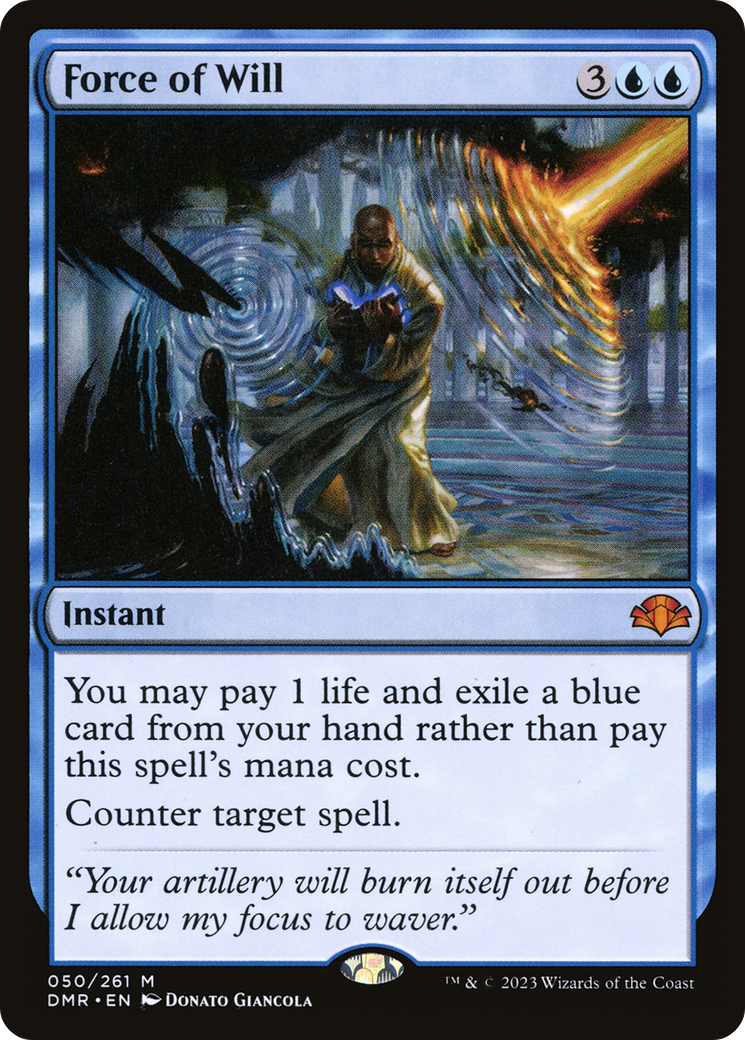 Force of Will (050) - Dominaria Remastered