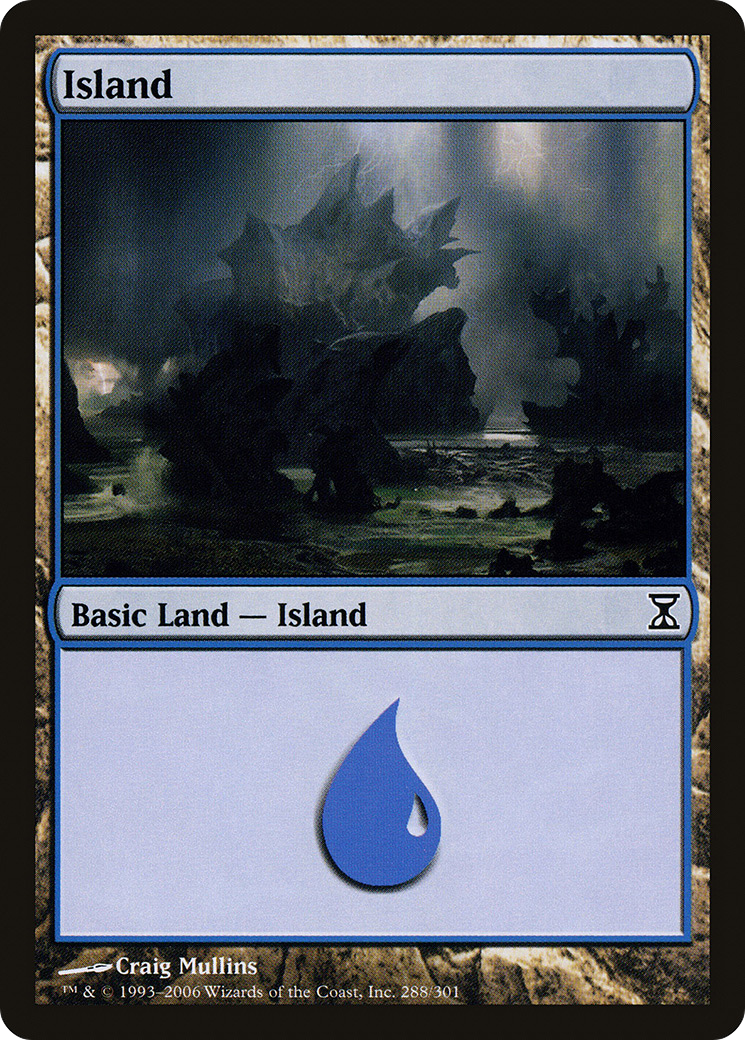 Island (288) Foil - Time Spiral