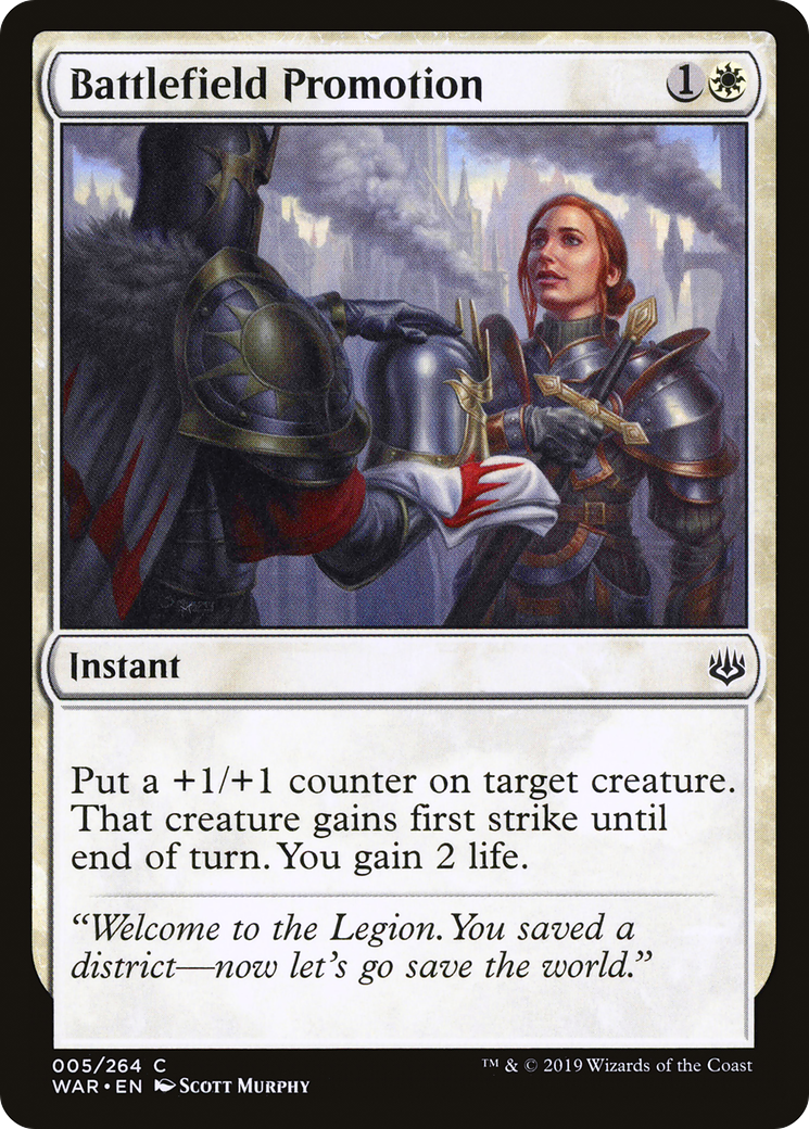 Battlefield Promotion (005) Foil - War of the Spark