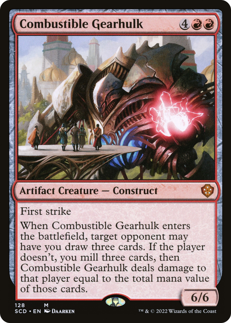 Combustible Gearhulk (128) - Starter Commander Decks