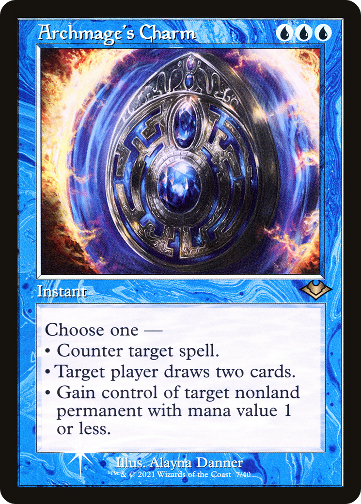 Archmage's Charm (Retro) (007) Foil - Modern Horizons 1 Timeshifts