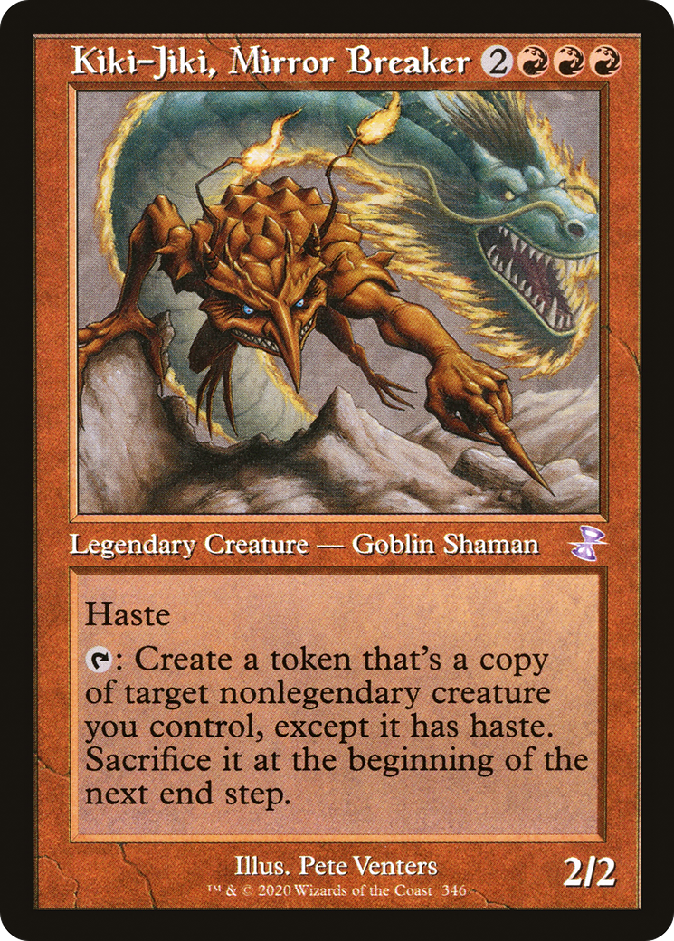 Kiki-Jiki, Mirror Breaker (Retro) (346) Foil - Time Spiral Remastered
