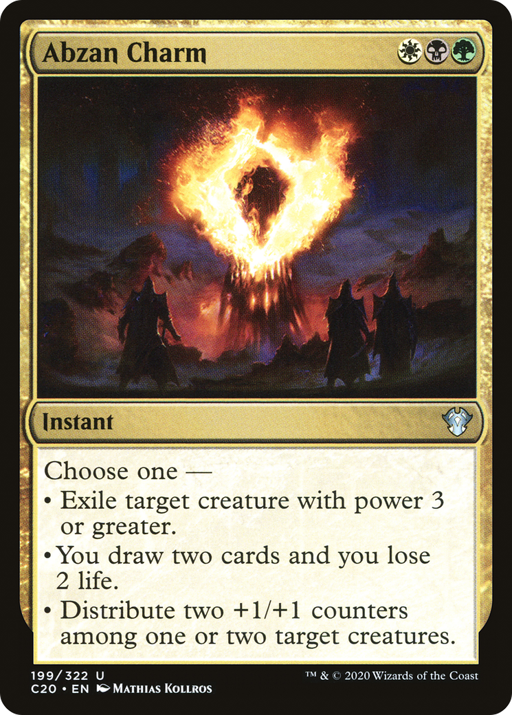Abzan Charm (199) - Commander 2020