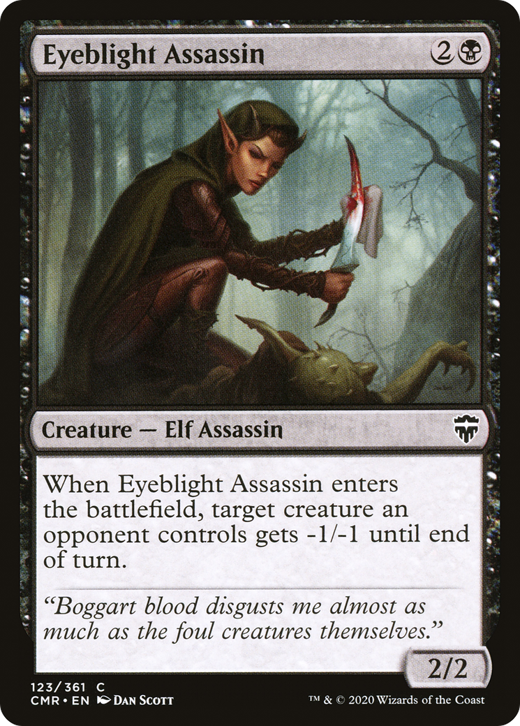 Eyeblight Assassin (123) - Commander Legends