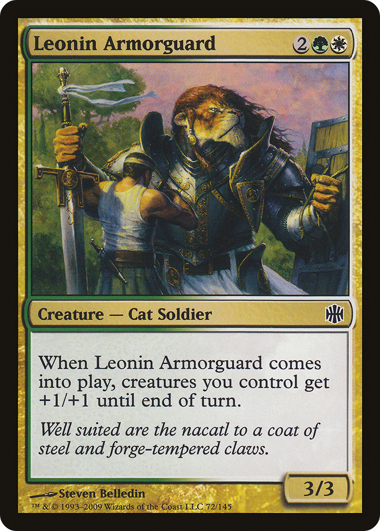 Leonin Armorguard (072) - Alara Reborn