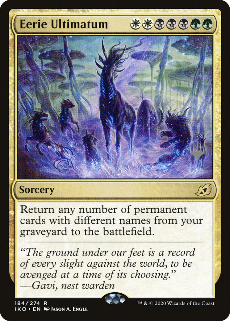 Eerie Ultimatum (184) - Ikoria: Lair of Behemoths Promos