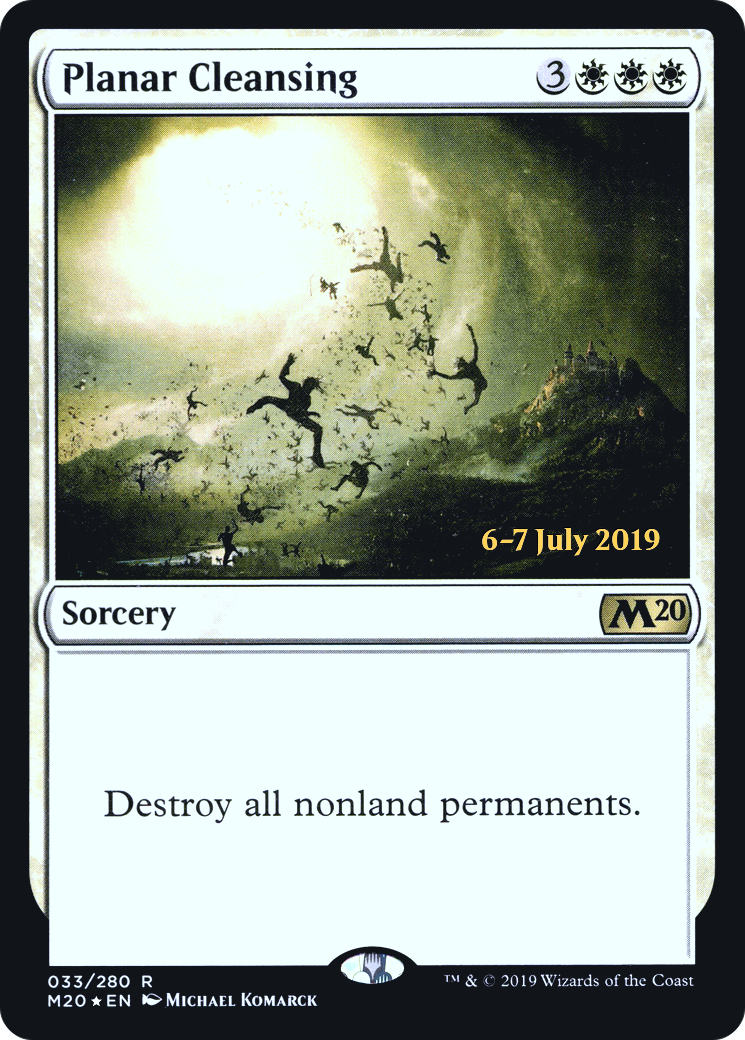 Planar Cleansing (033) Foil - Core Set 2020 Promos