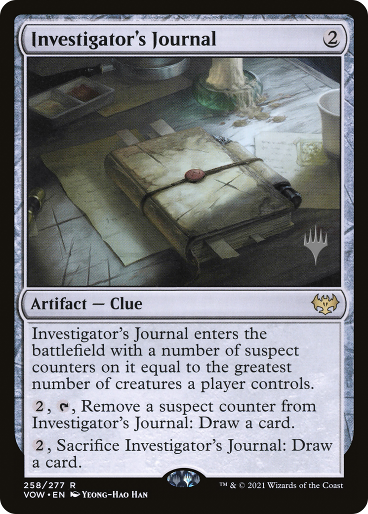 Investigator's Journal (258p) - Innistrad: Crimson Vow Promos