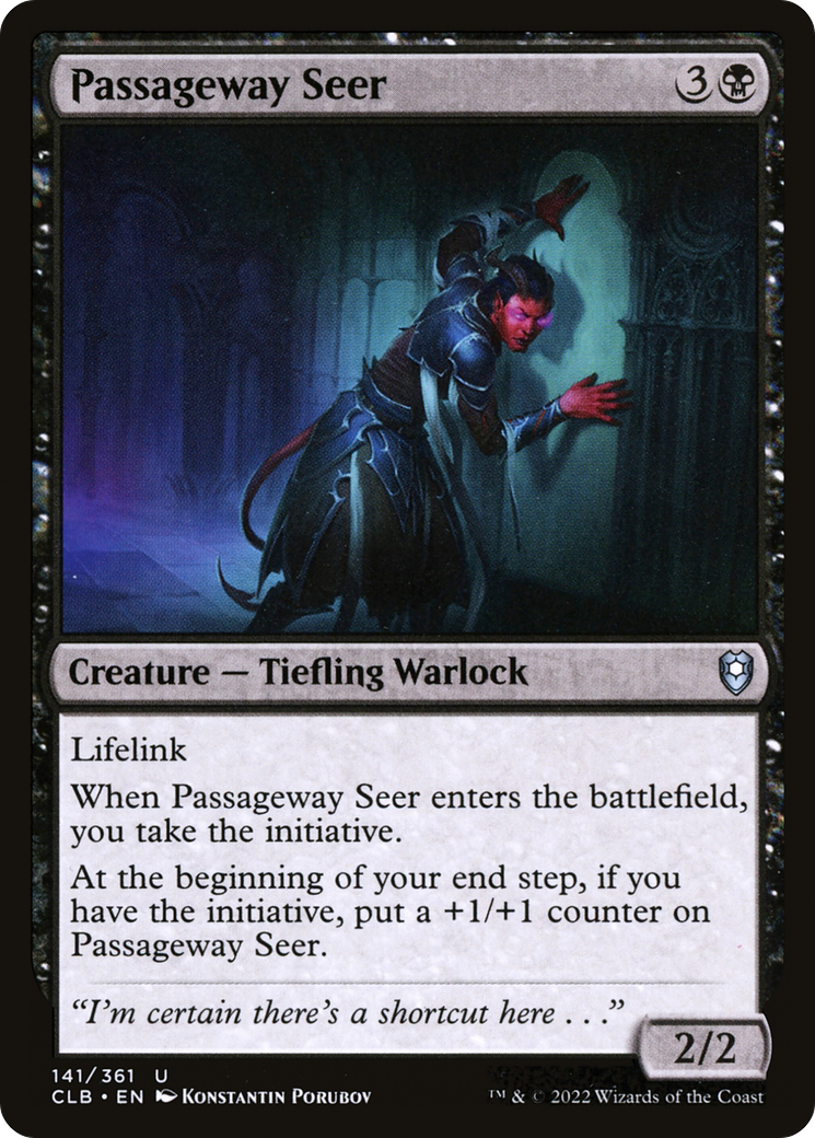 Passageway Seer (141) Foil - Commander Legends: Battle for Baldur's Gate