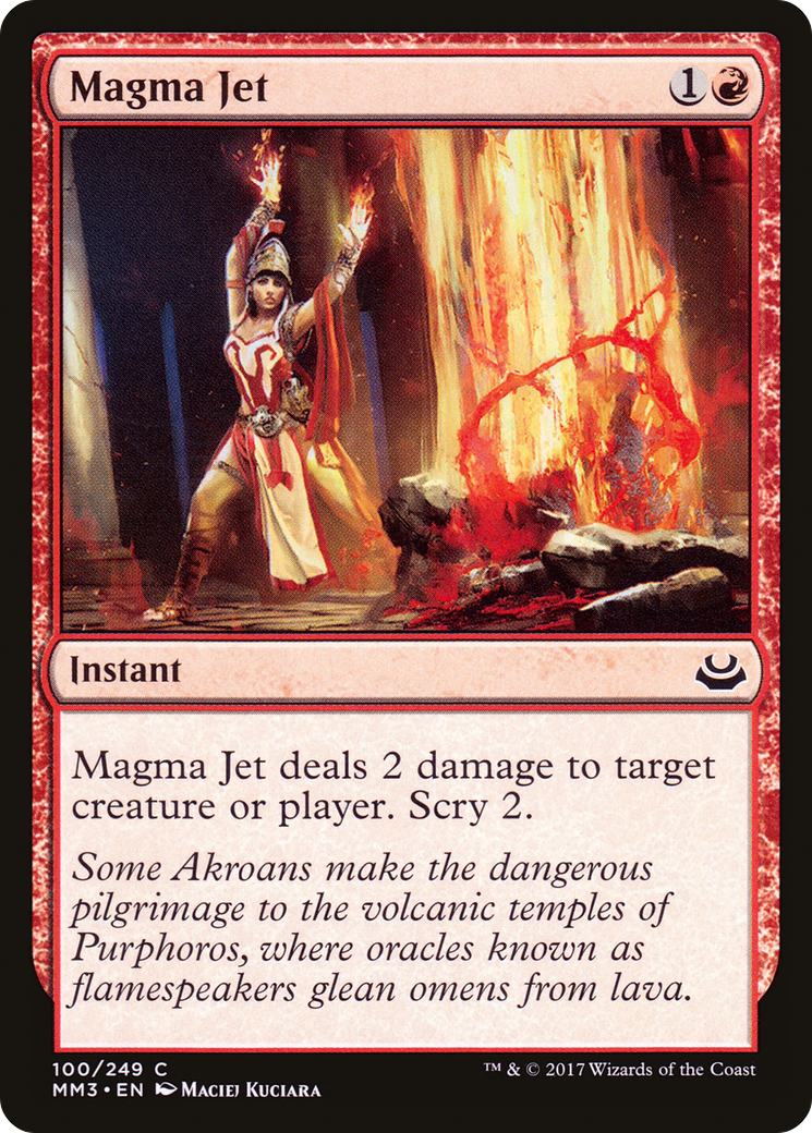 Magma Jet (100) Foil - Modern Masters 2017
