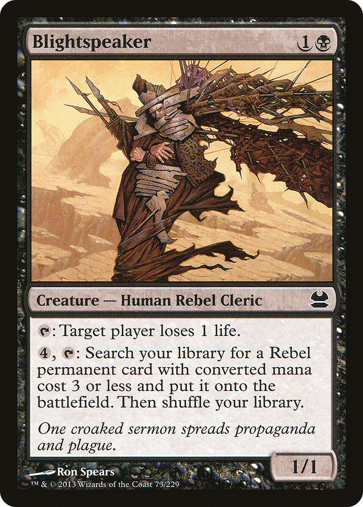 Blightspeaker (073) Foil - Modern Masters