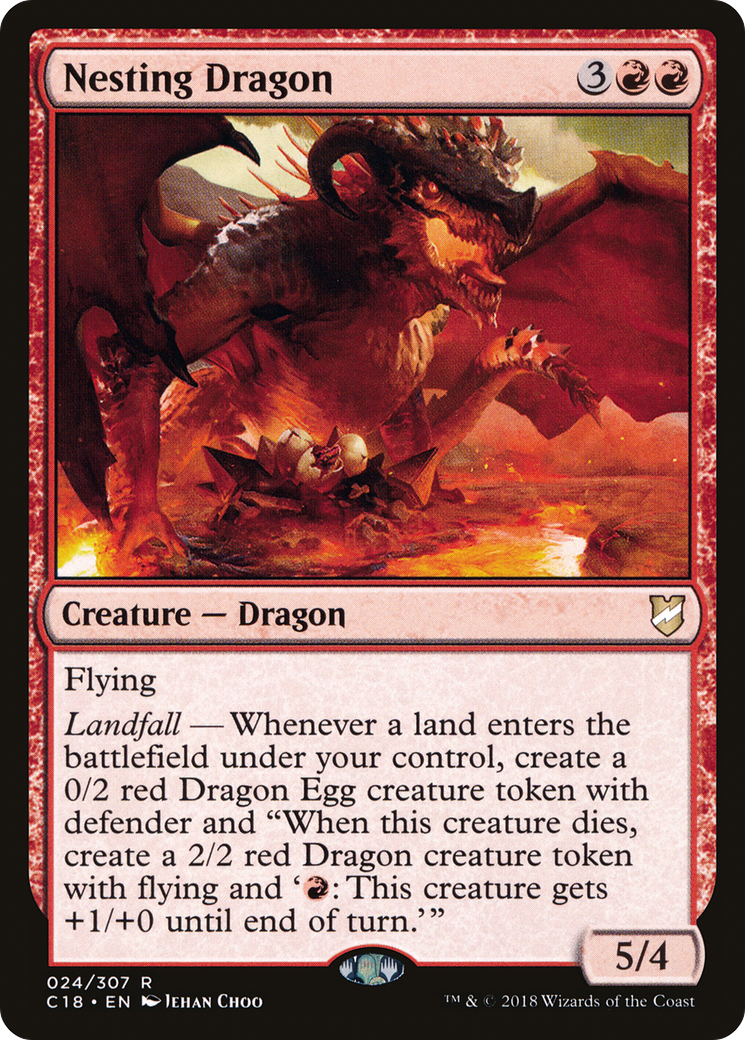 Nesting Dragon (024) - Commander 2018