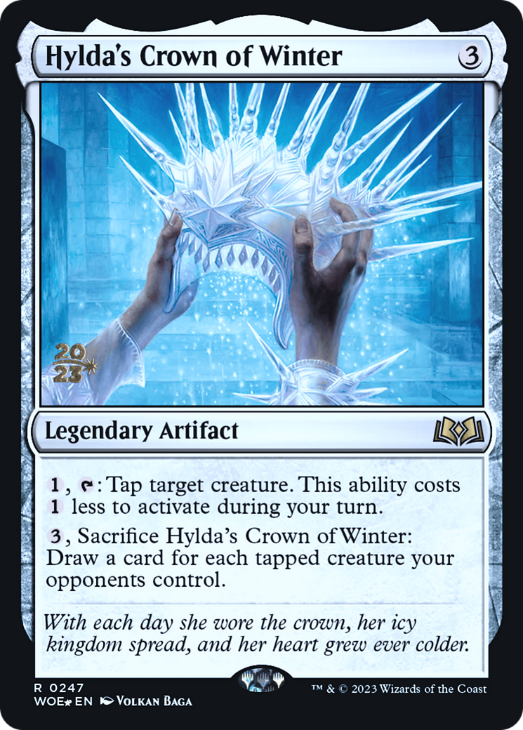 Hylda's Crown of Winter (247) Foil - Wilds of Eldraine Promos