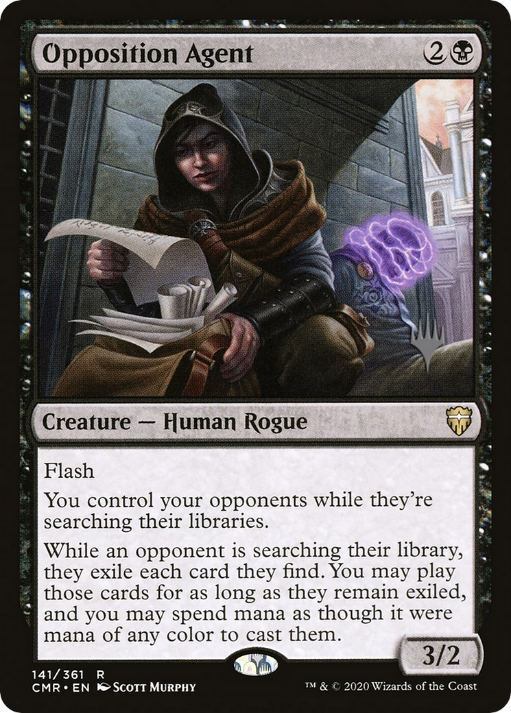 Opposition Agent (141) Foil - Commander Legends Promos