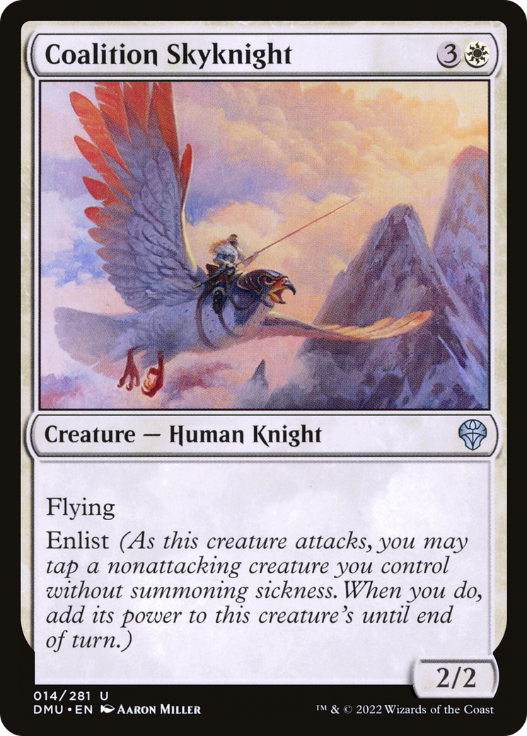 Coalition Skyknight (014) Foil - Dominaria United