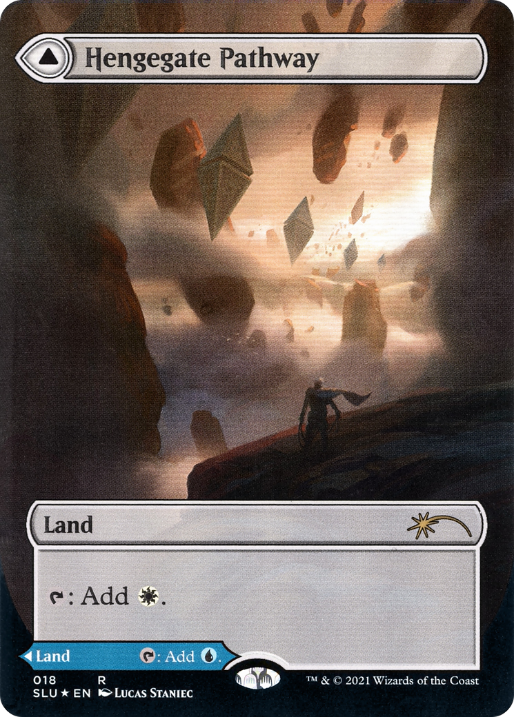 Hengegate Pathway // Mistgate Pathway (018) Foil - Secret Lair: Ultimate Edition