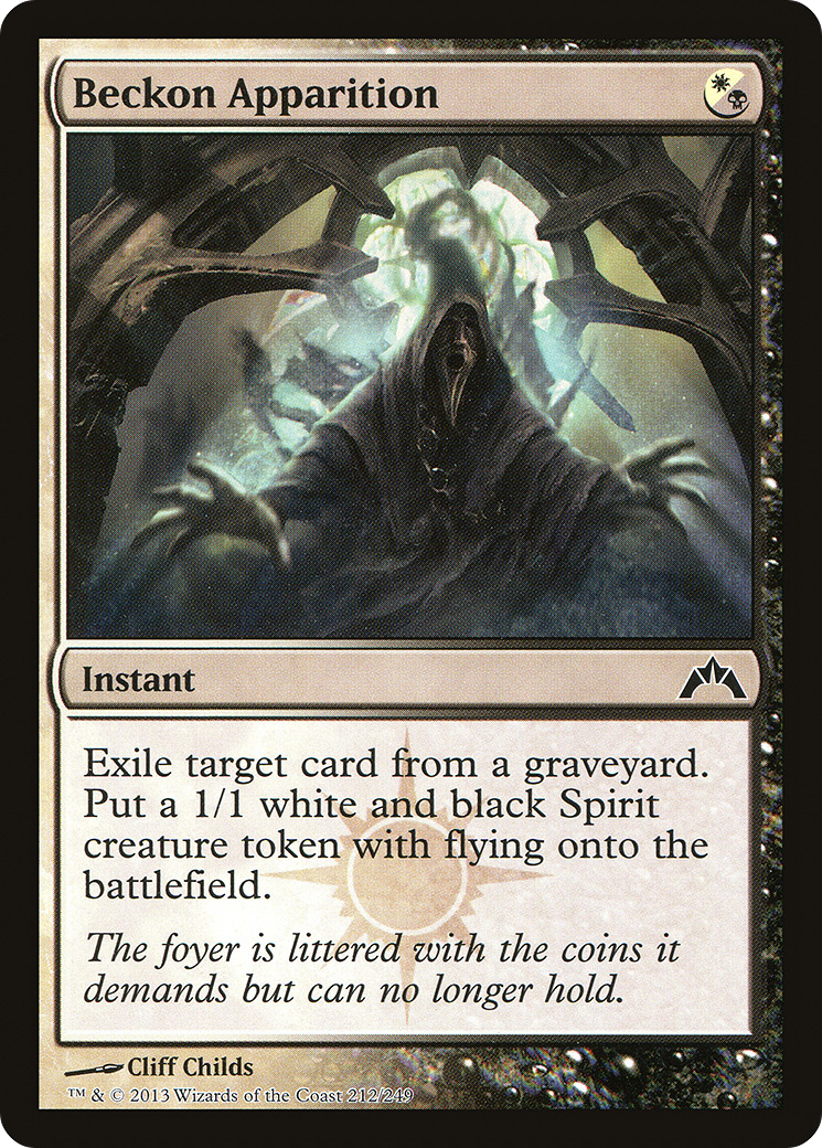 Beckon Apparition (212) Foil - Gatecrash