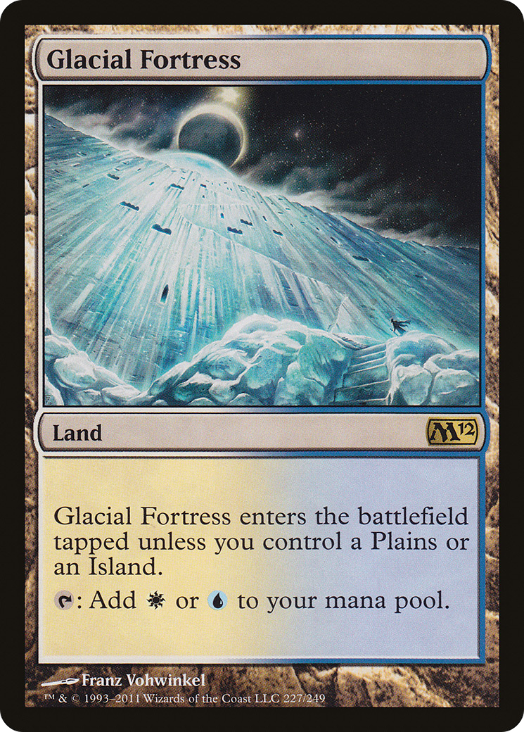 Glacial Fortress (227) Foil - Magic 2012