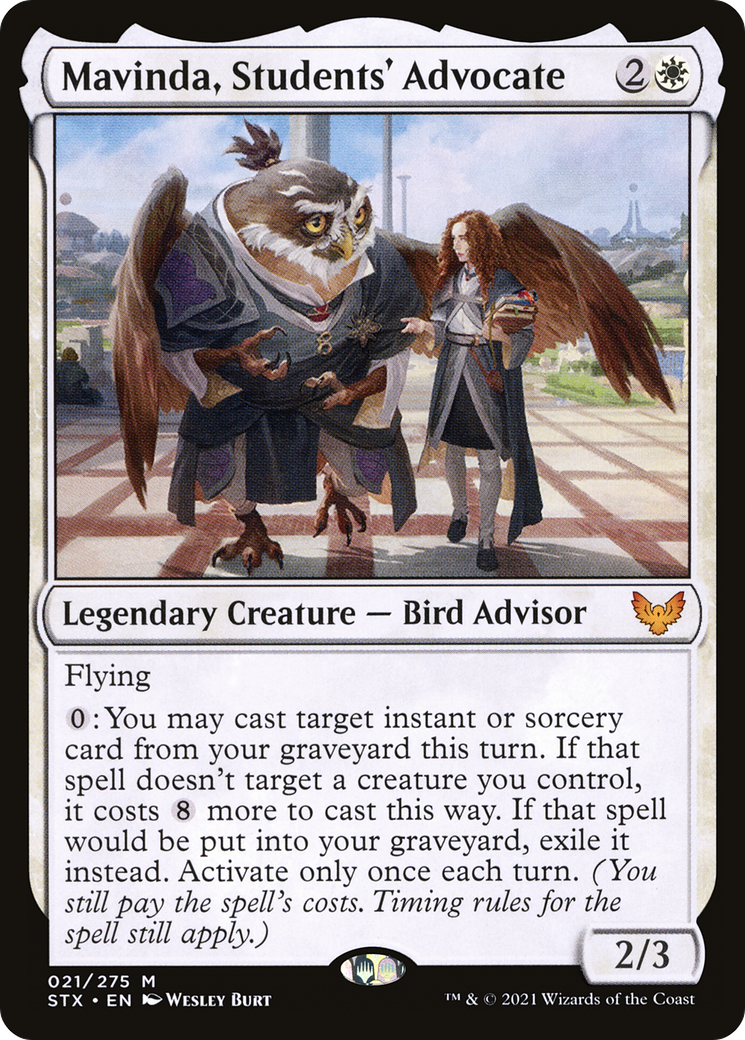 Mavinda, Students' Advocate (021) - Strixhaven: School of Mages